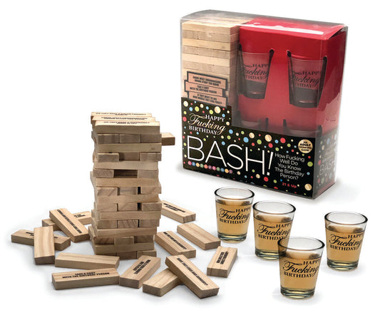 Juego de beber Happy F*ing Birthday Bash