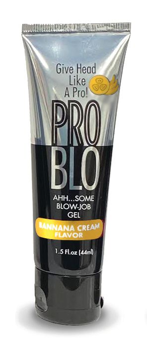 Problo Gel de Placer Oral Crema de Plátano 1.5 Fl Oz