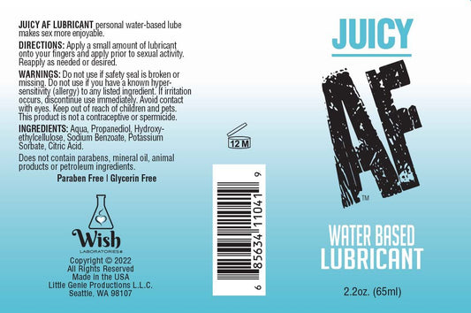 Botella Af Lube a base de agua de 2 oz