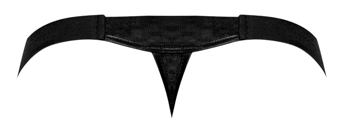 Heart Breaker Micro V Thong Black L/xl