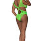 Seamless Teddy Lime O/s