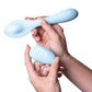 Vibrador doble flexible Harmonie Teal con control remoto