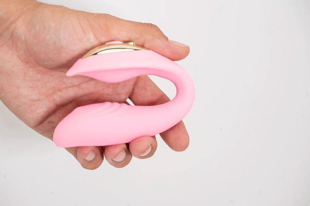 Vibrador Doble Flexible Harmonie Rosa Con Control Remoto