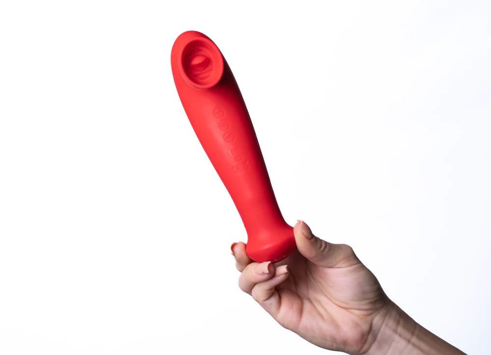 Estimulador De Clítoris Succionador Destiny Red