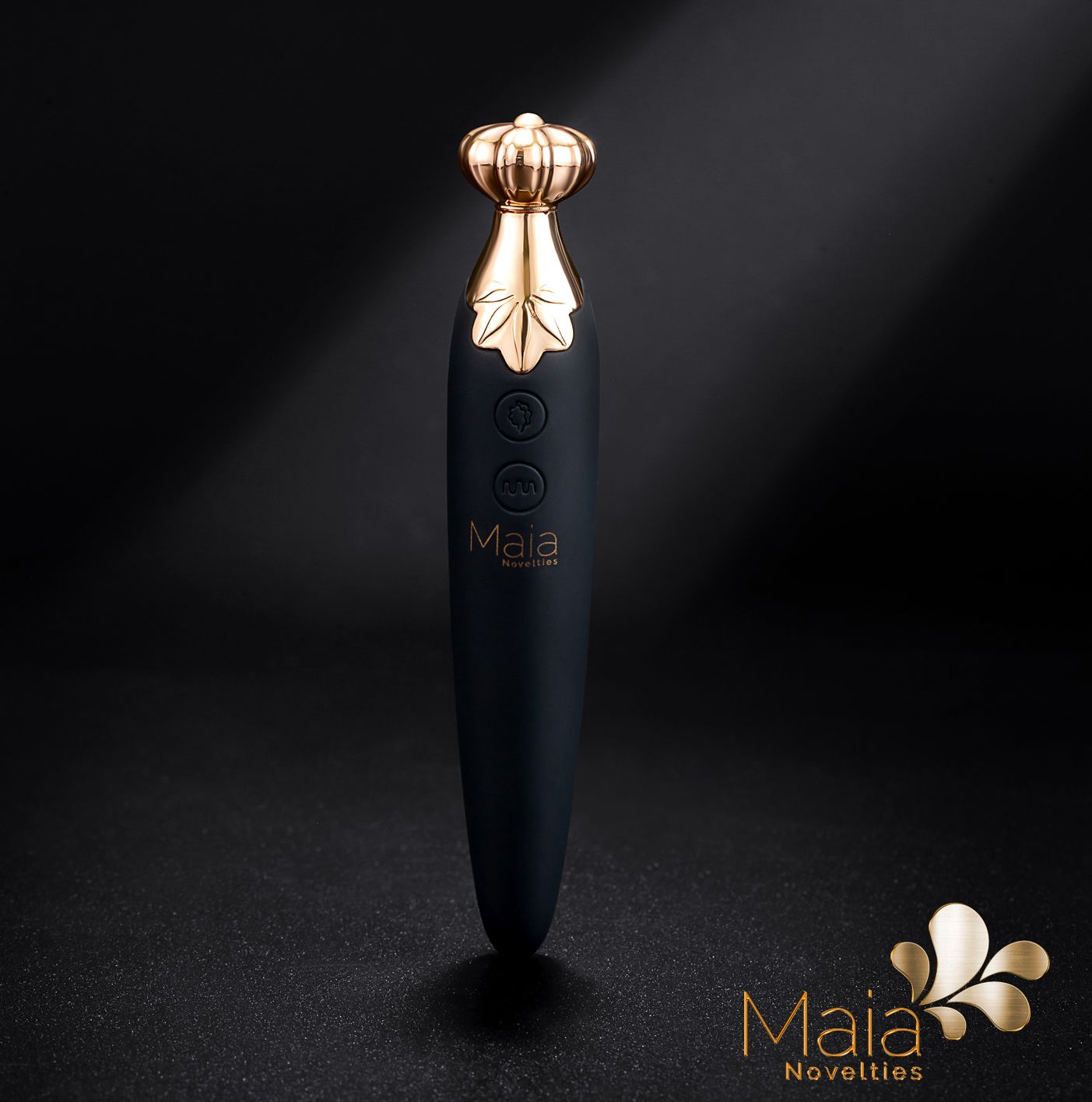 Vaporizador Vibrador Silicona Recargable Vape Negro