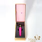 Vaporizador Vibrador Silicona Recargable Vape Rosa