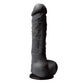 Colors Pleasures Consolador 8in Negro