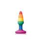 Rainbow Pride Prism Mini Pleasure Plug