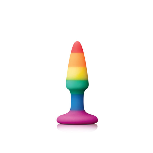 Rainbow Pride Prism Mini Pleasure Plug