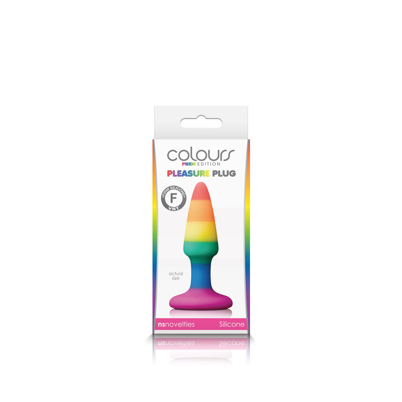 Rainbow Pride Prism Mini Pleasure Plug