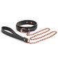 Rose Gold Elegance Collar & Leash Set
