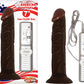 Afro American Whopper Vibrating 7in Brown