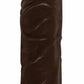 Afro American Whopper Vibrating 7in Brown