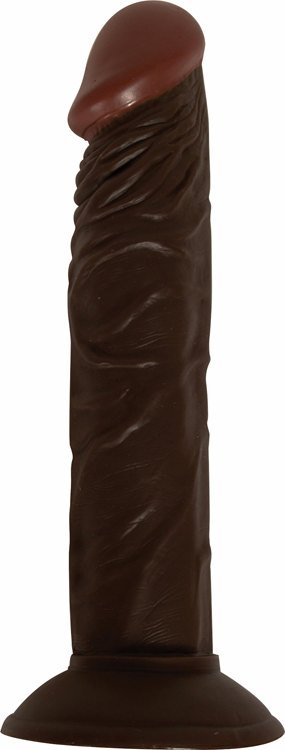 Afro American Whopper Vibrador 7in Marrón