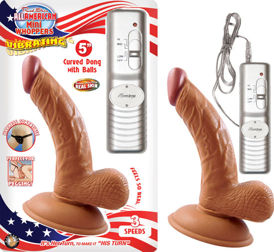 Mini Whoppers Latinoamericanos Dong Curvo De 5 Pulgadas Con Bolas La