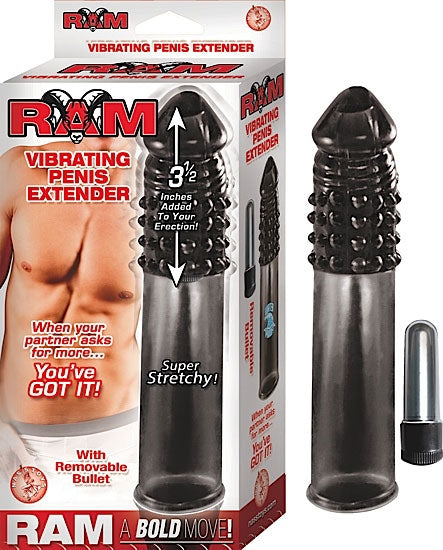 Ram Vibrador Extensión De Pene Humo