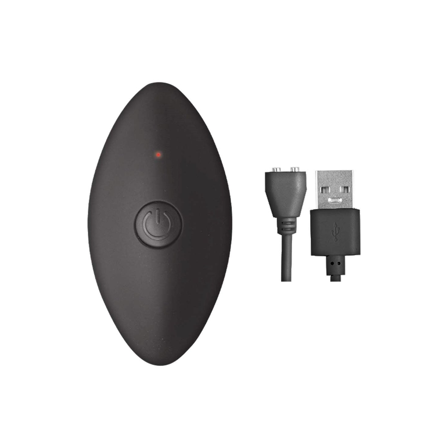 Ass-sation Remote Vibrador Metal Anal Bombilla Plata
