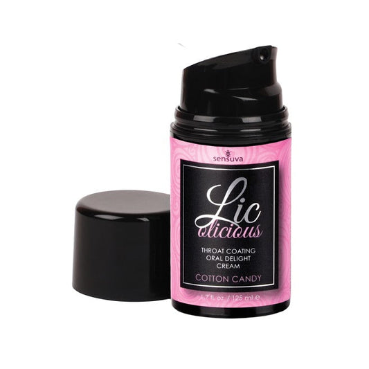 Lic O Licious Oral Delight Crema Algodón de Azúcar 1.7 Oz