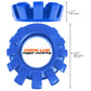 Cock-lug Lugged Cockring Azul Marino