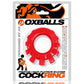 Cock-lug Anillo Para El Pene Con Lugg Rojo