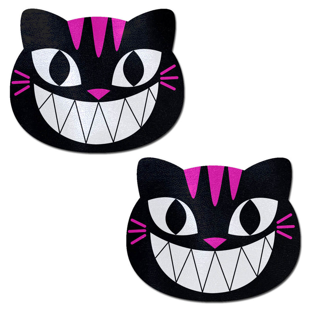 Pastease Gato Cheshire Negro y Rosa