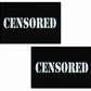 Pastease Black Censor Bars