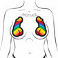 Pastease Rainbow Pride Pollas Empanadas