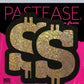 Pastease Money Gold Glitter Signo de dólar Pastas para pezones