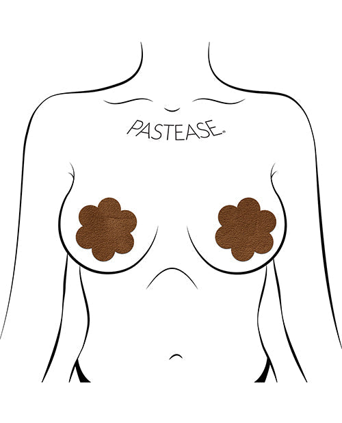 Pastease Dark Nude Concealing Flower