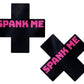 Pastease Líquido Negro Cruz Rosa Spank Me