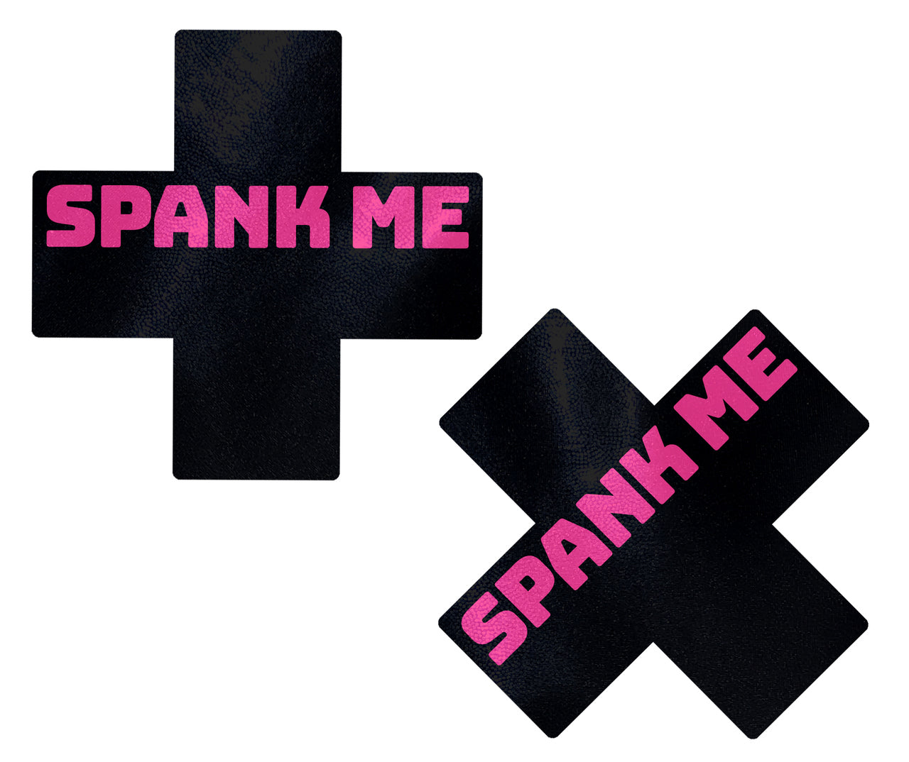 Pastease Líquido Negro Cruz Rosa Spank Me