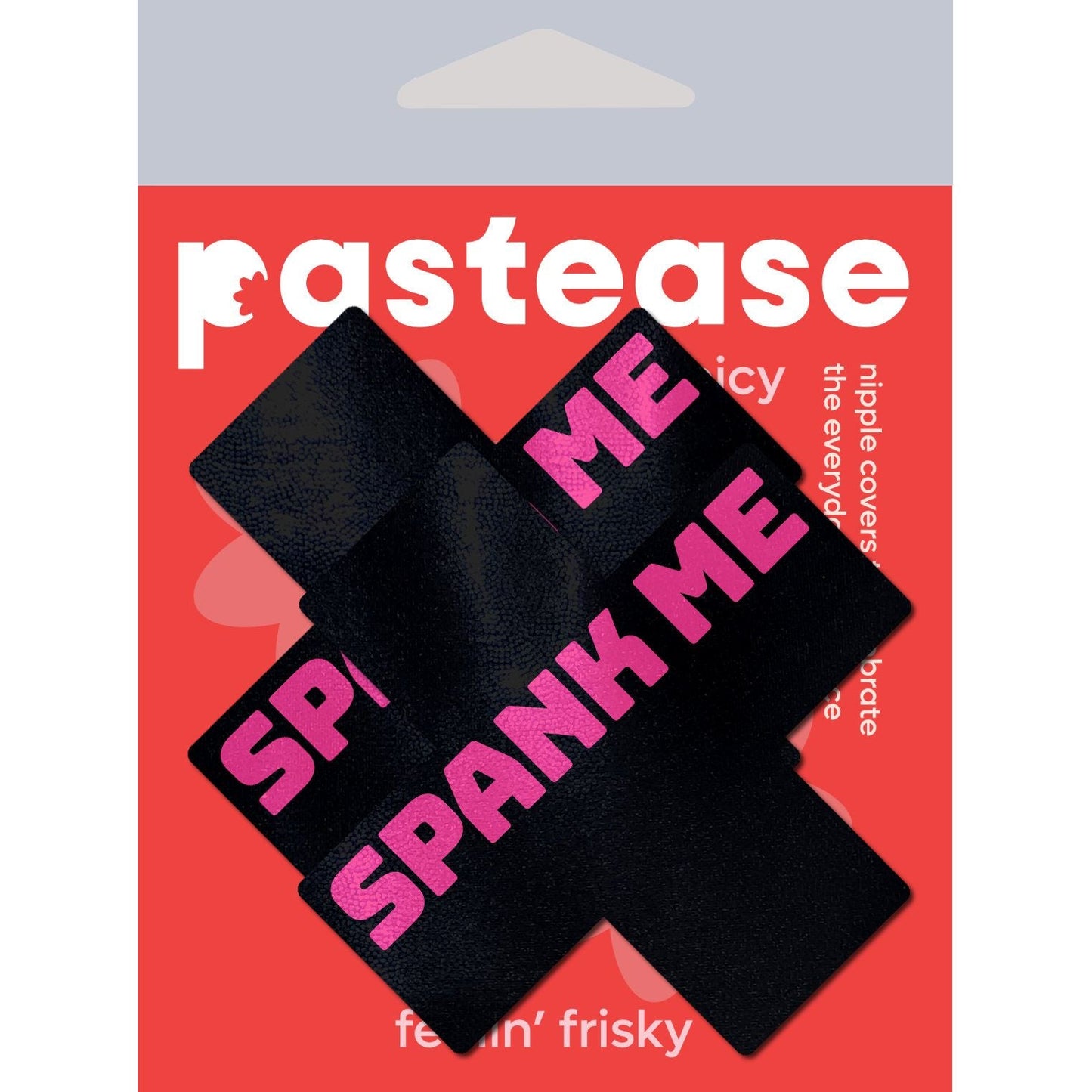 Pastease Líquido Negro Cruz Rosa Spank Me