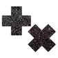 Plus X Sparkle Black Plus Pastas para pezones