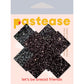 Plus X Sparkle Black Plus Pastas para pezones