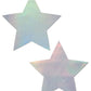 Pastease Estrella Holográfica Plata