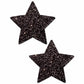 Pastease Sparkle Black Stars
