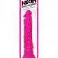 Banger de pared de silicona neón rosa