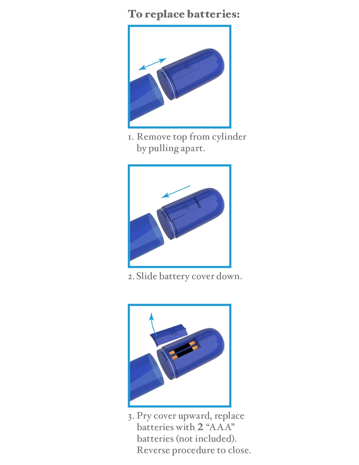 Bomba de potencia Classix Auto Vac azul