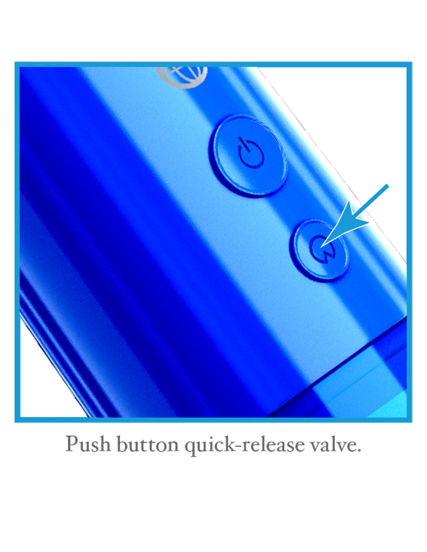 Bomba de potencia Classix Auto Vac azul
