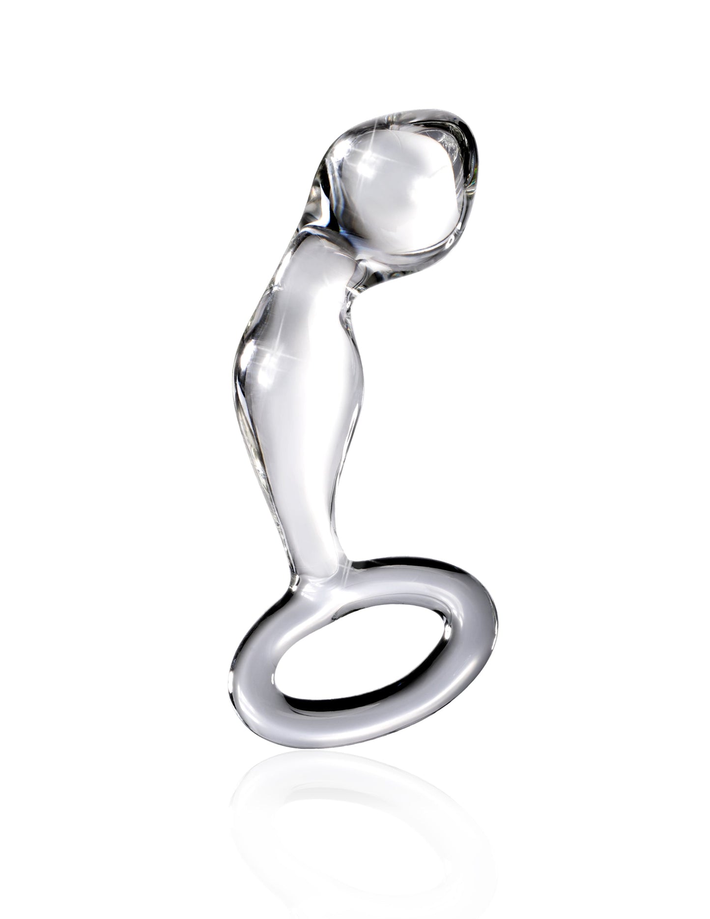 Tapón de cristal transparente.