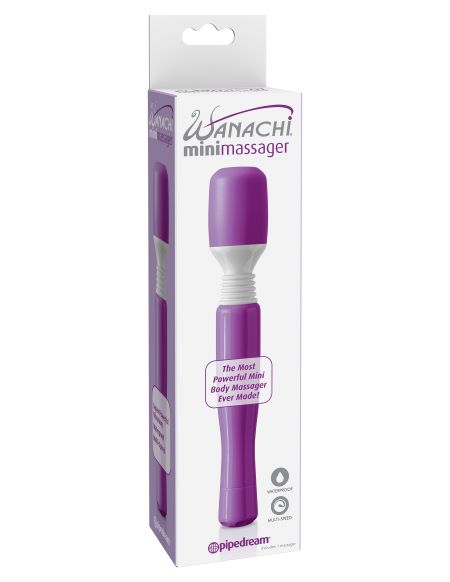 Mini Masajeador Wanachi Morado