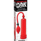 Bomba eléctrica para principiantes Pump Worx roja