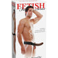 Fetish Fantasy 8in Hollow Strap On Brown