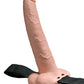 Fetish Fantasy 9 In Hollow Rechargeable Strap-on W/ Balls