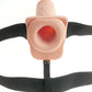 Fetish Fantasy 9 In Hollow Rechargeable Strap-on W/ Balls