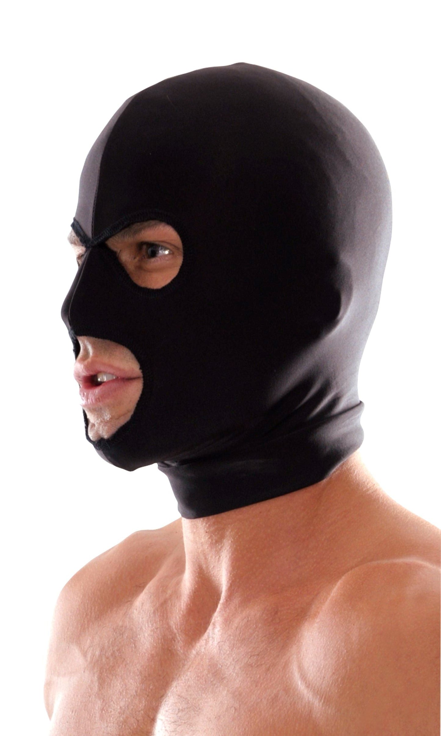 Capucha de 3 agujeros de spandex de Fetish Fantasy