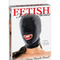 Fetish Fantasy Capucha De Boca Abierta De Spandex