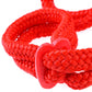 Fetish Fantasy Silk Rope Love Cuffs Red