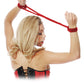Fetish Fantasy Silk Rope Love Cuffs Red
