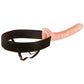 Fetish Fantasy 10in Hollow Strap On Flesh